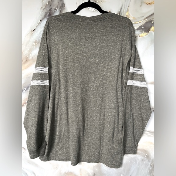 PINK Sequin Long Sleeve Mesh - Picture 5 of 5